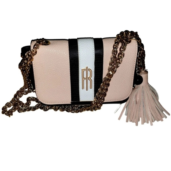 Francomina  leather gold chain bag - Picture 1 of 16